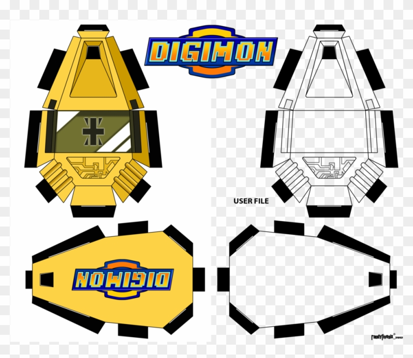 Digicrest 2012 Ver Reliability User Blank By Randyfivesix - Imagenes De Cubeecraft De Digimon Greymont #1090665