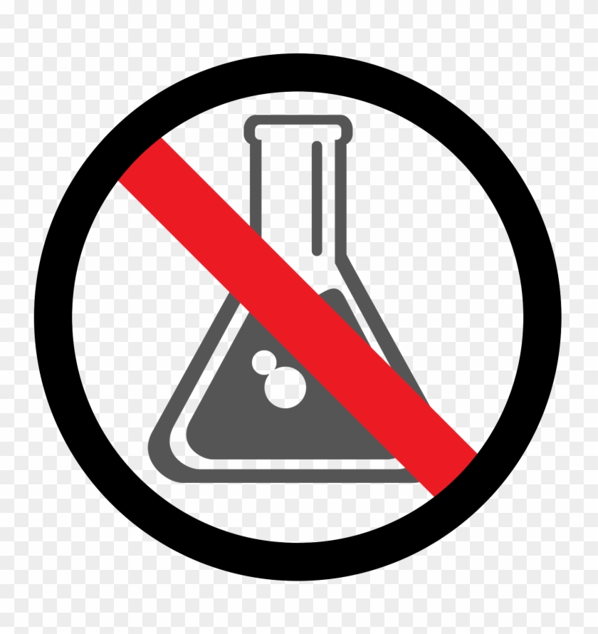 No Nasty Chemicals - Chemistry Beaker Cartoon #1090696