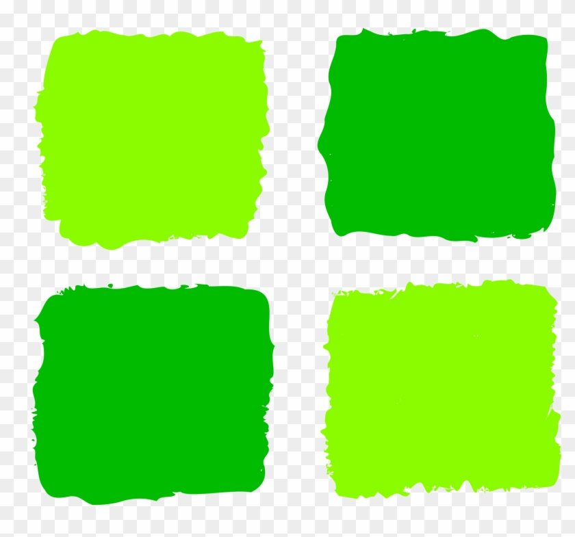 Green Squares 1 - Red Squares Clip Art #1090716