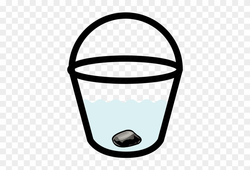 Bucket Water Rock - Shape Of Bucket Of Water #1090824