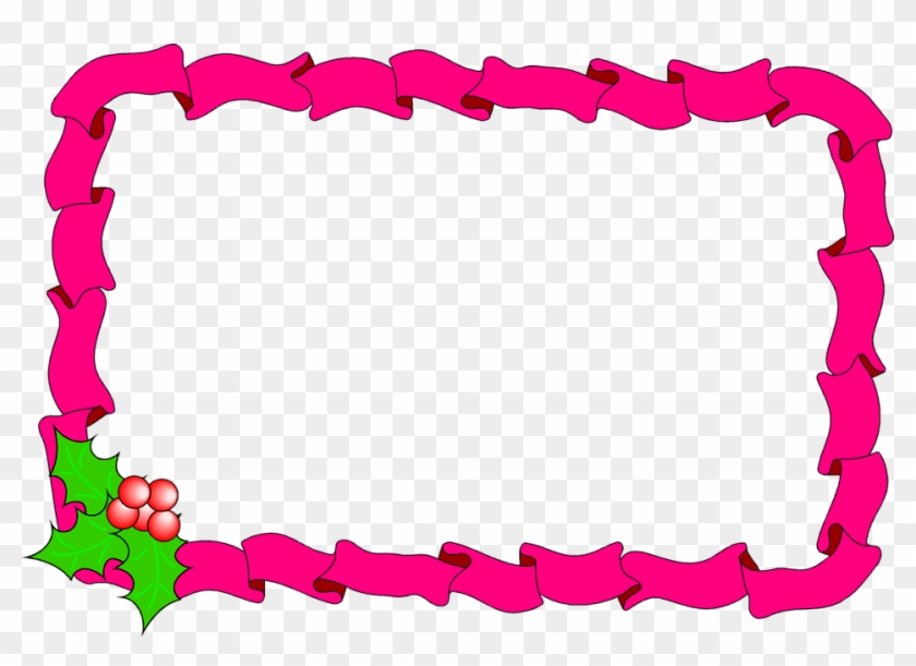 Jelly Bean Clipart Frame - Christmas Borders And Frames #1090841