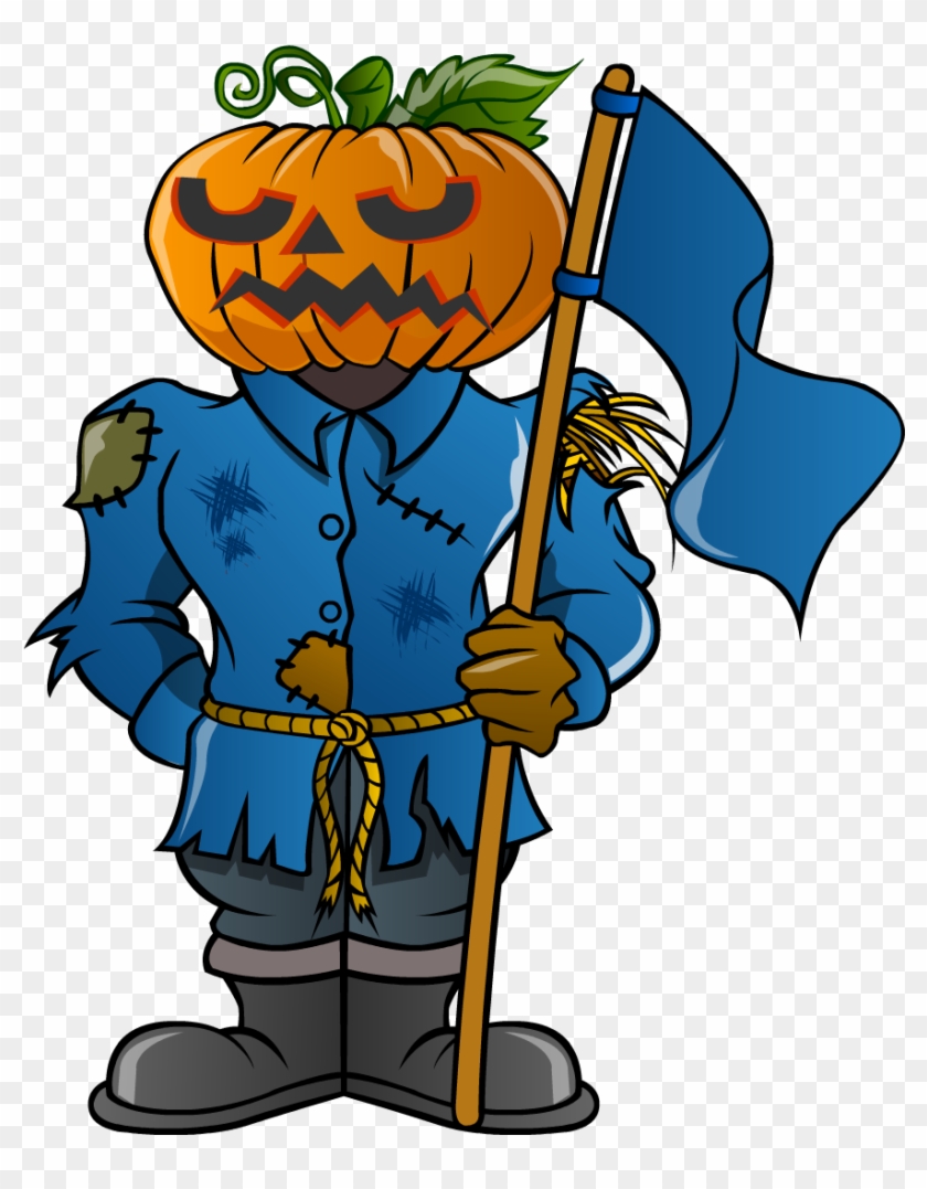 Pumpkin Soldier - Soldier Blue #1090931