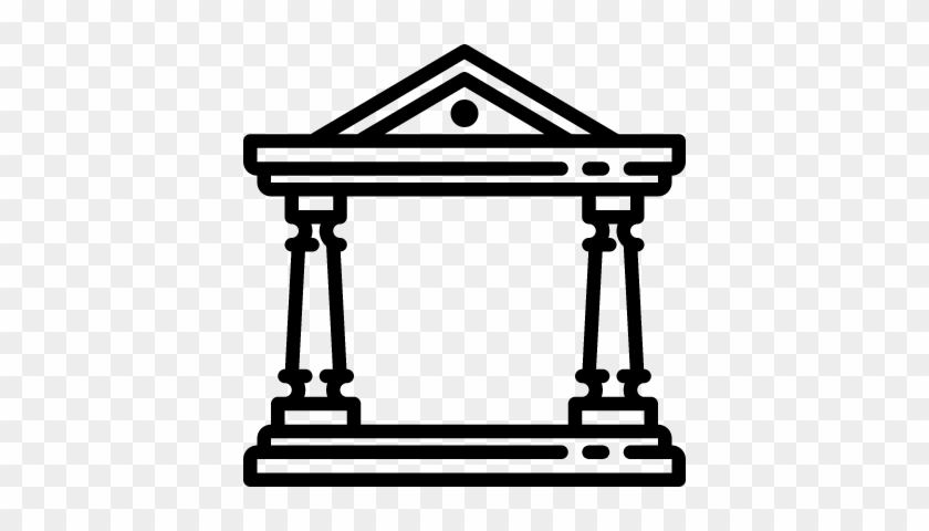 Antique Pavilion Vector - Templos De Grecia Antigua Animados #1090932