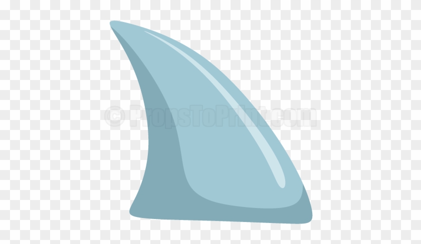 Printable Shark Fin Photo Booth Prop - Shark Fin Clip Art #1091082