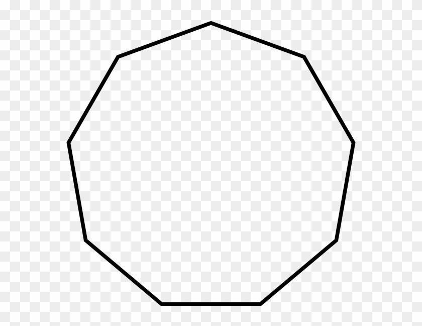 File - Regular Nonagon - Svg - Hendecagon Shape #1091143