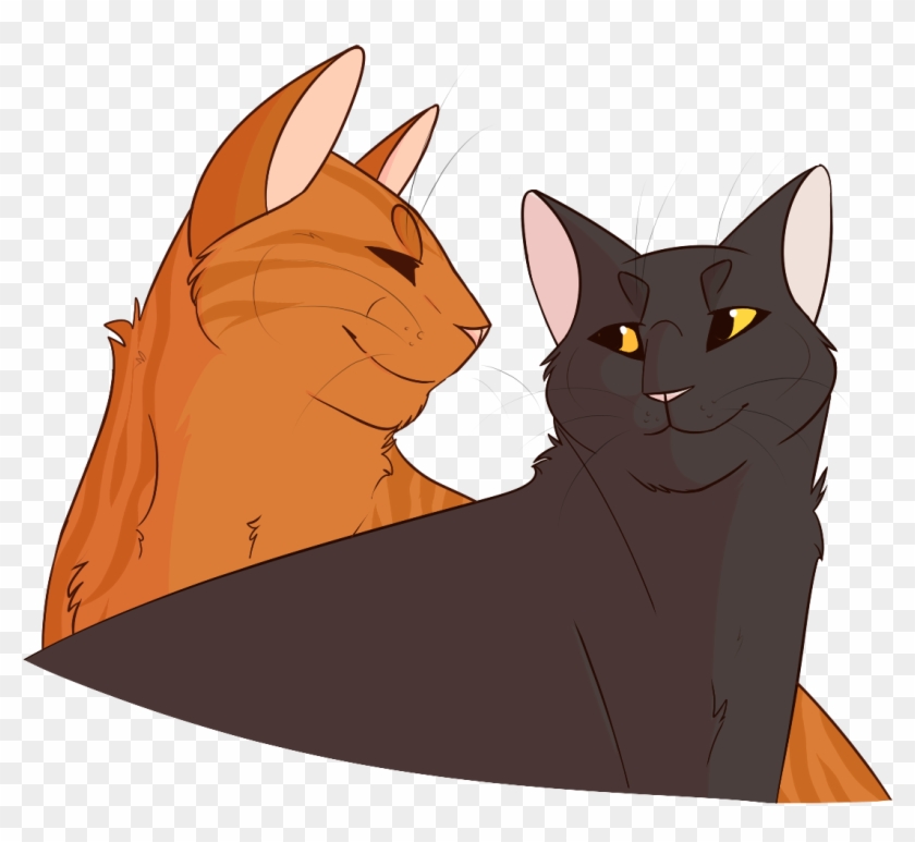 Queerplatonic Nightcloud And Squirrelflight By Queerwarriorcats-d86ncxk - Squirrelflight #1091192