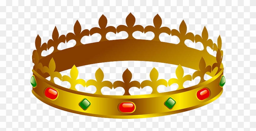 King, Queen, Recreation, Gold, Party, Crown, Festive - Prince Crown Clip Art #1091193