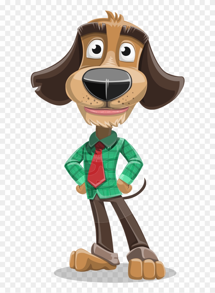 Donny The Competent Business Dog - Dog Mascot Cartoon Transparent #1091387