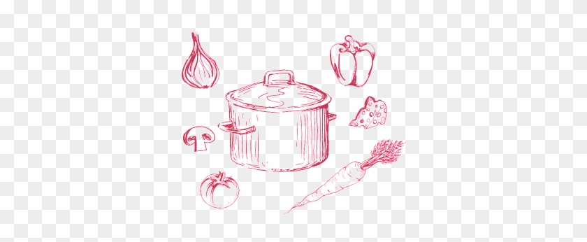 Restaurant With An International Kitchen - Sketch #1091405