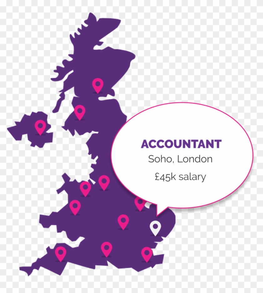 Access More Of The Uk's Recruitment Agency Market And - Wall Sticker Uk Places #1091421