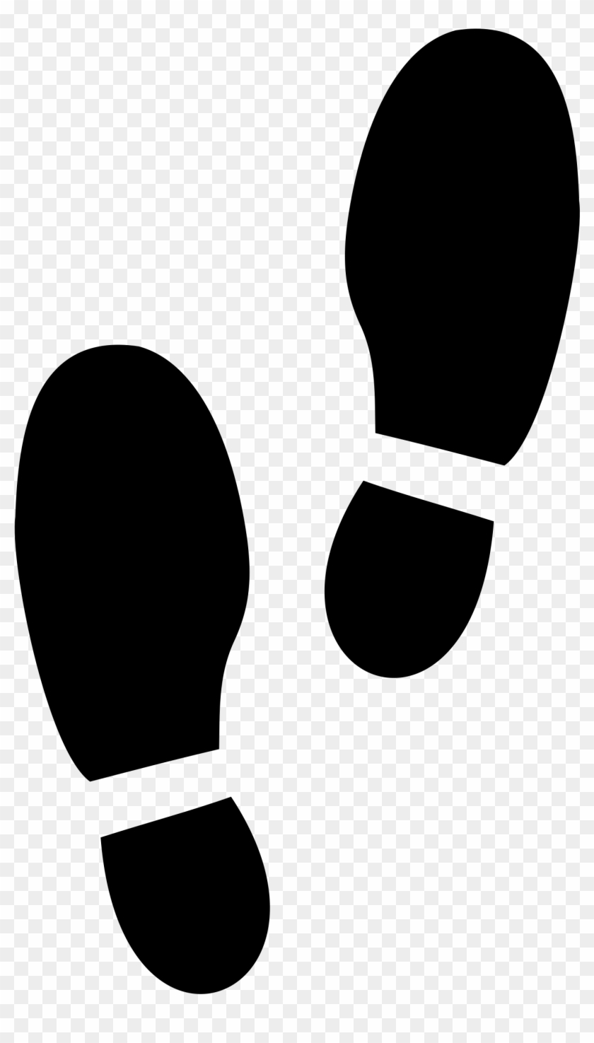 Simple Shoe Prints - Vector Graphics #1091469