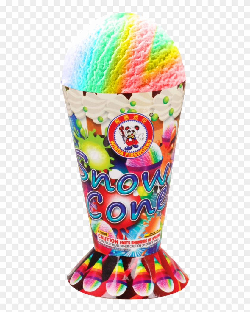 Snow Cone Winda Fireworks - Snow Cone Fountain Firework #1091483