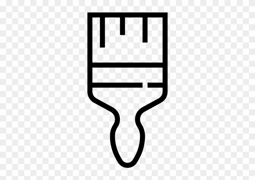 Paint Brush Free Icon - Paintbrush #1091488