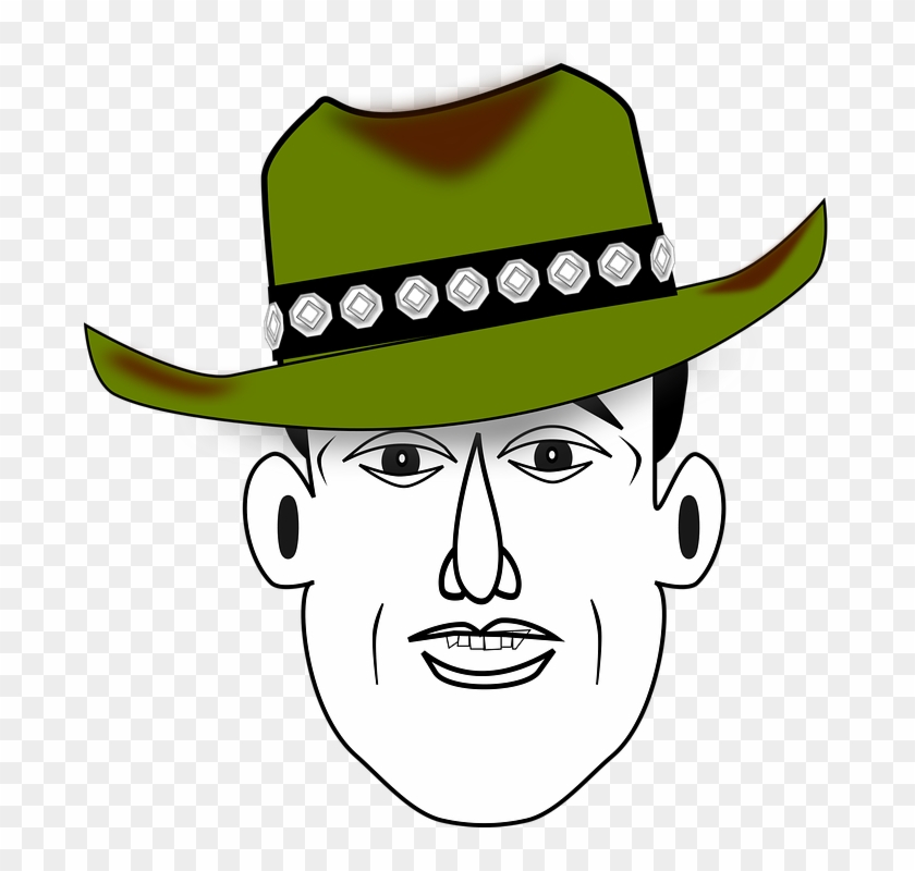 Cowboys Cartoon 26, Buy Clip Art - Topi Cowboy Cartoon #1091500