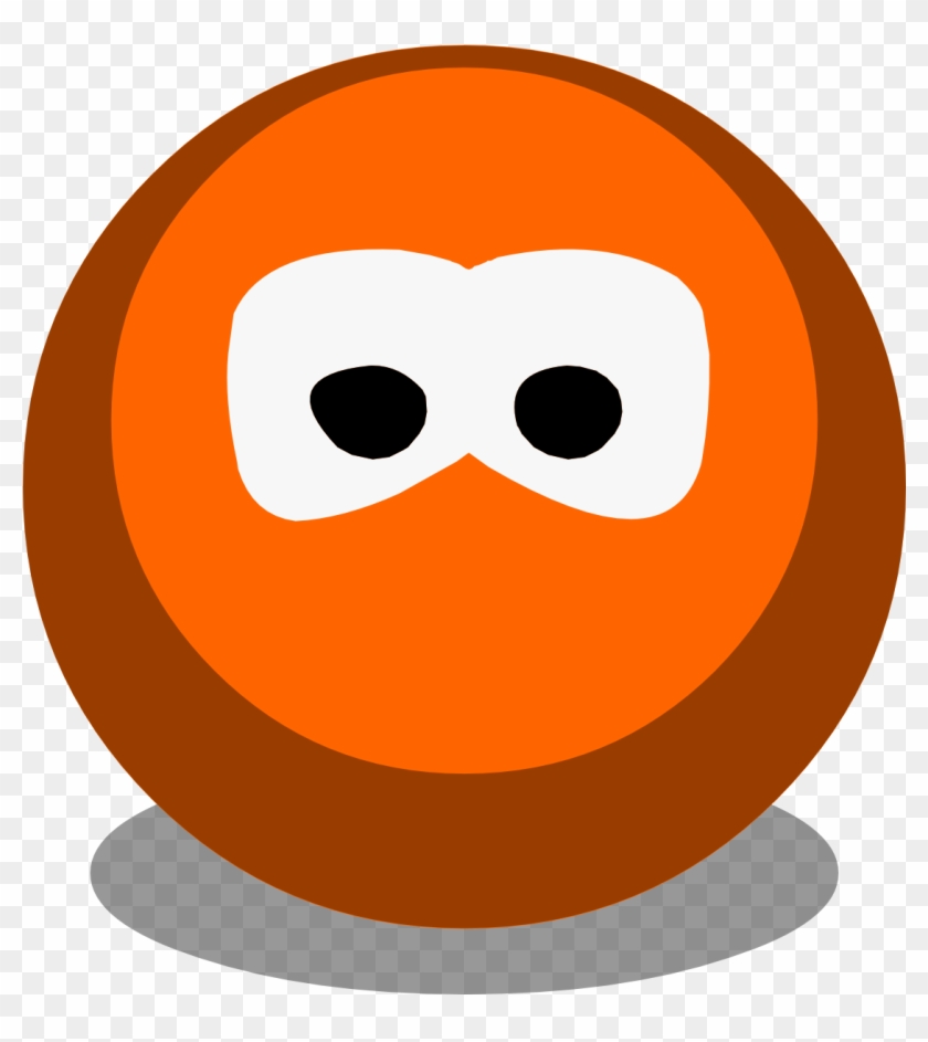 Orange Icon - Penguin Club Blob White #1091604