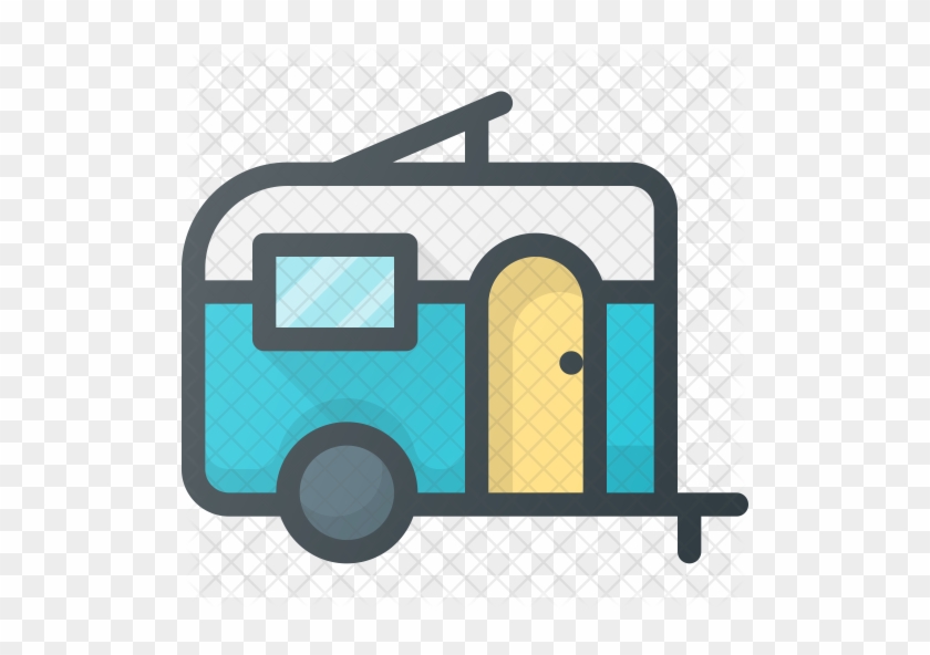 Caravan Icon - Illustration #1091611