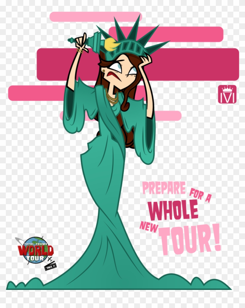 Liberty Princess By Queenmv - Total Drama World Tour #1091658