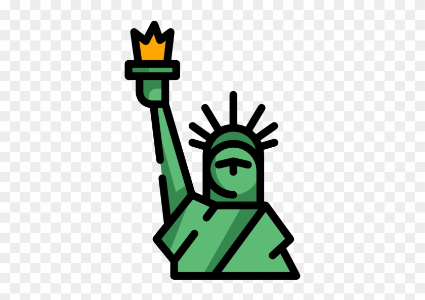 Statue Of Liberty Free Icon - New York City #1091659