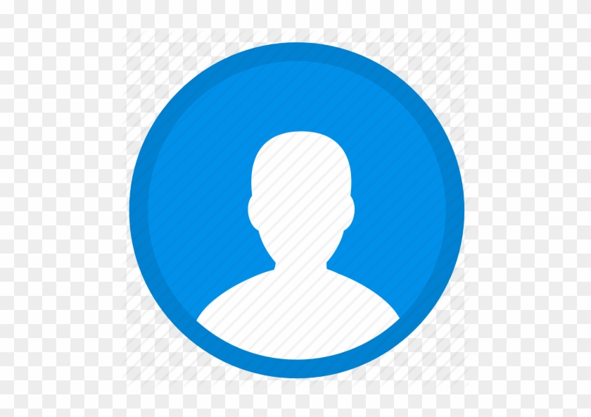 What Do People Think - Round Icon User Png #1091676