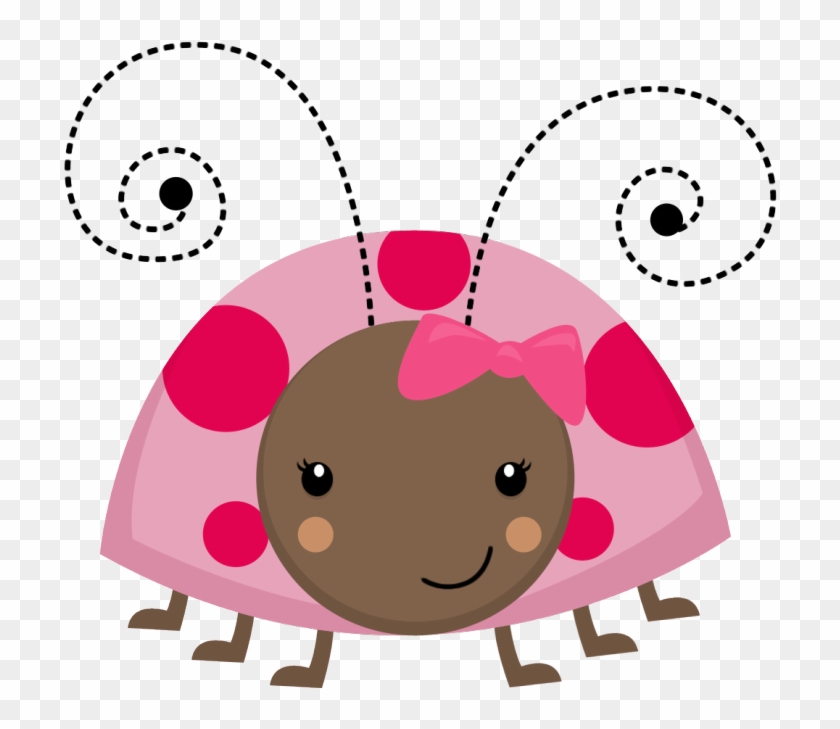 Joaninha Minus Already Felt Cute - Pink Ladybug Clip Art #1091680