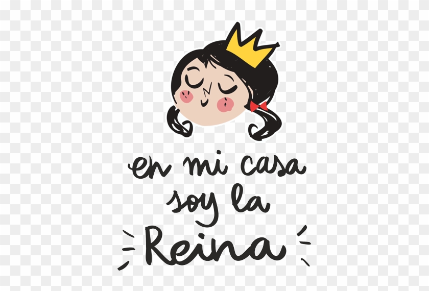 Stickers For Kids En Mi Casa Soy La Reina - Pedrita Parker 00064 - Greeting Card A6, 10.5 X 14.8 #1091770
