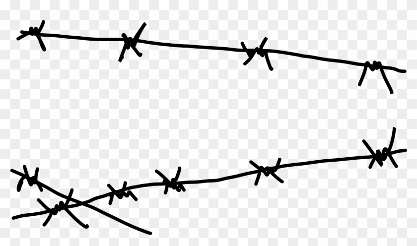 Barbwire Clipart - Barb Wire Clip Art #1091834