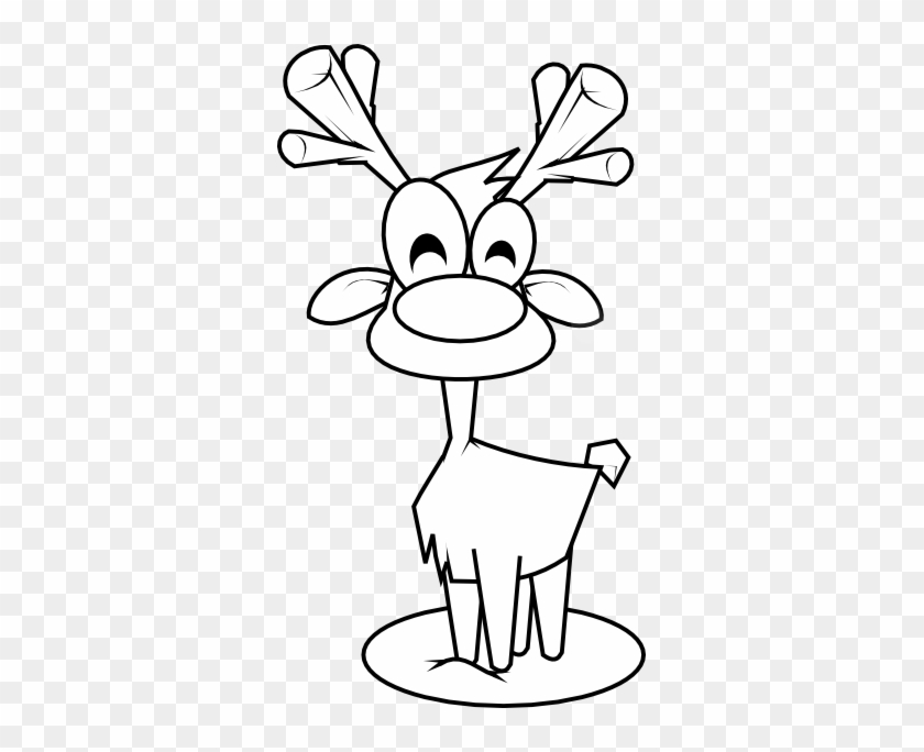 Reno Rudolph Bn - Navideñas Blanco Y Negro #1092096