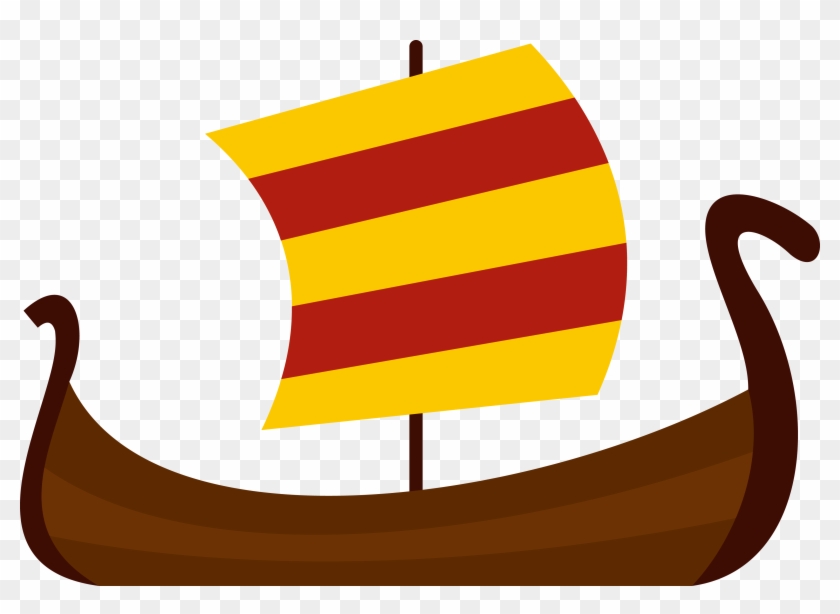 Boat Photography Illustration - Free Viking Ship Cartoon #1092106