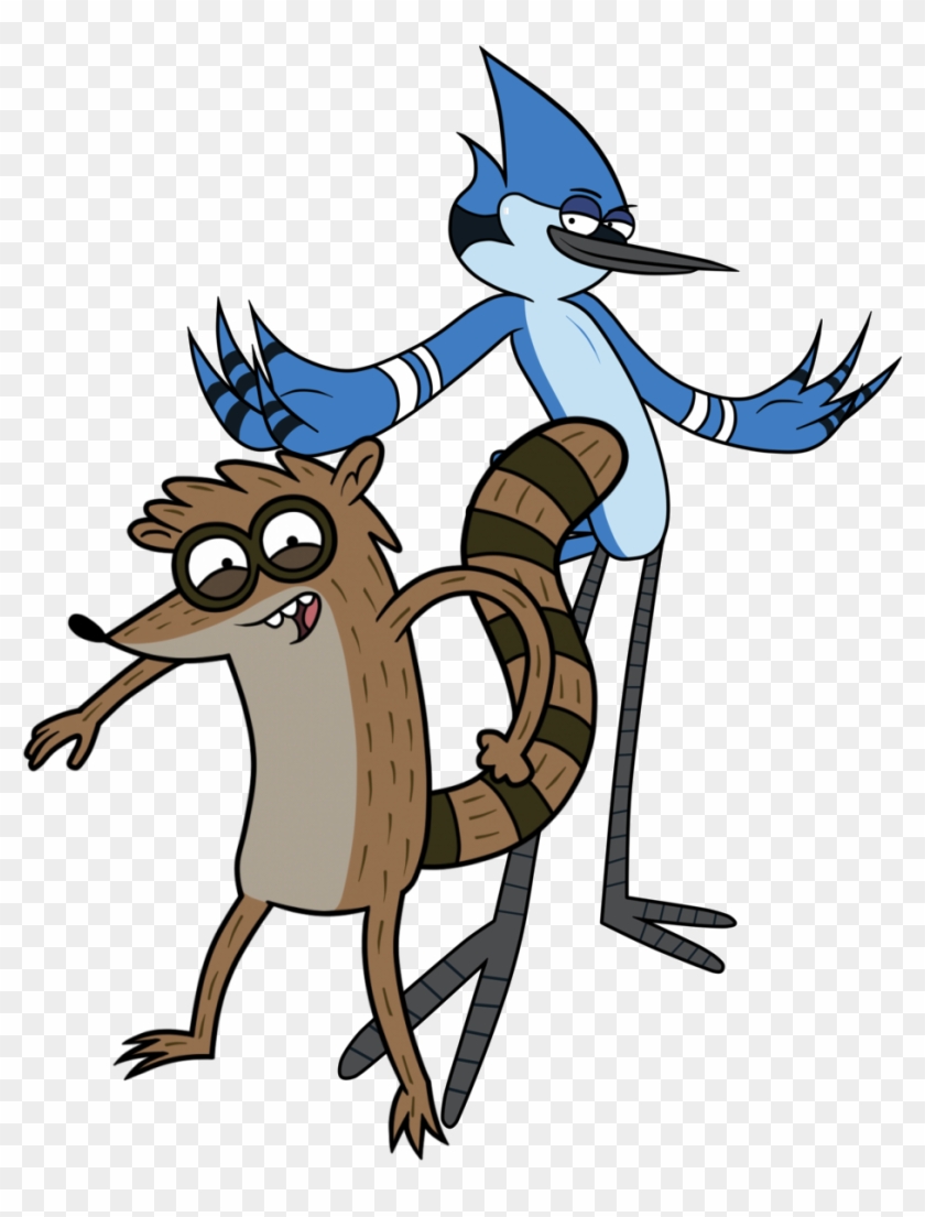 Universe Of Smash Bros Lawl Wiki - Mordecai And Rigby Png #1092385