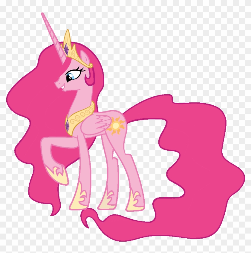 Blah23z, Fusion, Pinkiecorn, Pinkie Pie, Pony, Princess - Mlp Alicorn Celestia #1092507