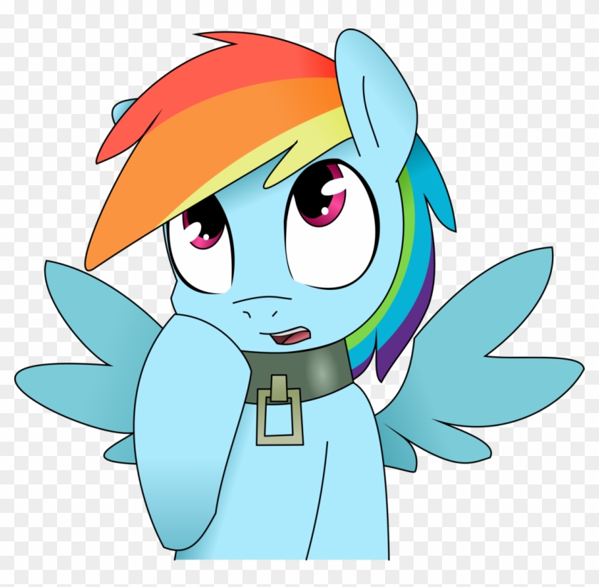 You Can Click Above To Reveal The Image Just This Once, - Mlp Rainbow Dash Pet #1092681