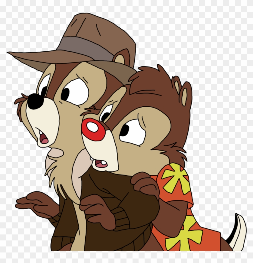 Chip N Dale By Plastewolf - Chip And Dale Png #1092735