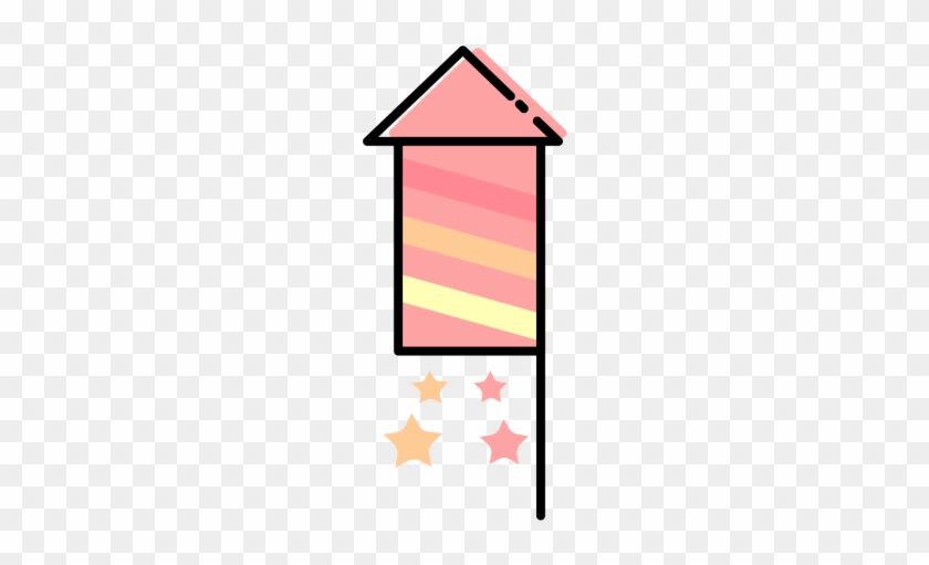 Firework, Fireworks, Diwali, Rocket Icon - Outhouse #1092796