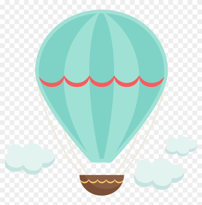How - Cute Hot Air Balloon Png #1092813