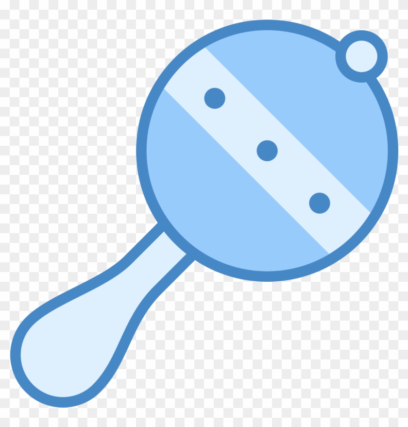 Rattle - Baby Blue Rattle Png #1092821