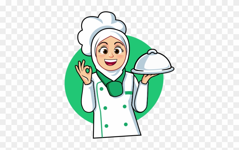 Whatshalal Merchants - Muslim Chef Cartoon #1092826