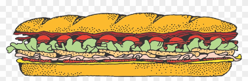 Free To Use Public Domain Sanwich Clip Art - Sub Sandwich Clipart #1092838