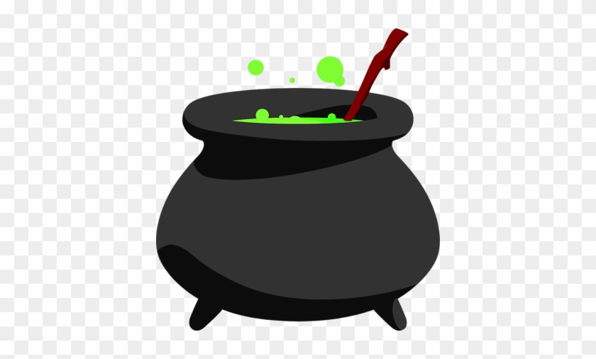 Witch Cauldron Clipart - Cauldron Clipart #1092849