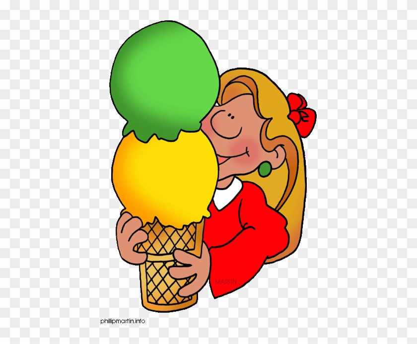 Food Clip Art By Phillip Martin, Ice Cream - Inventions From Ancient China #1092922