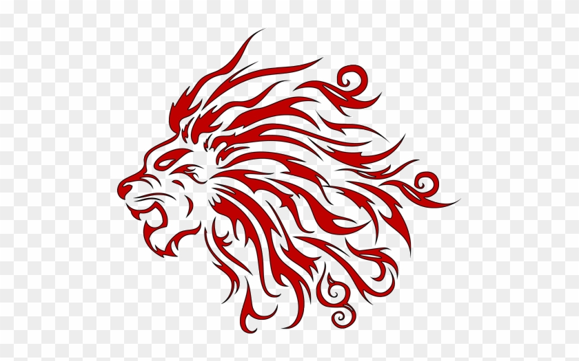 Lion Tattoo Free Png Image - Design T Shirt Sport #1092989