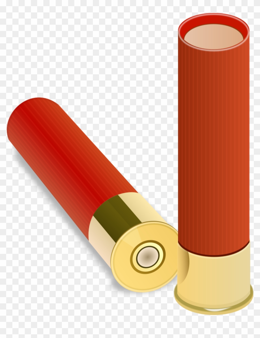 Red Clipart Seashell - Shotgun Shell Clipart #1093021