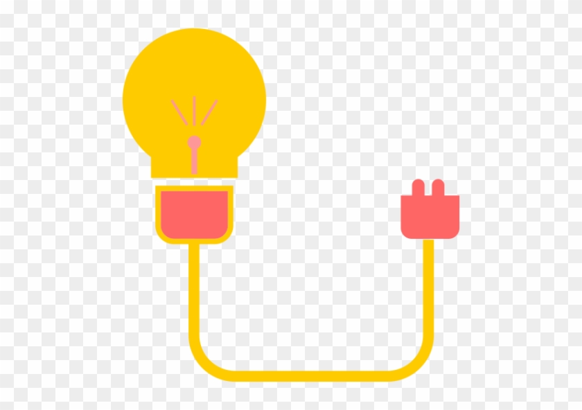 Electricity Clipart Bulb - Icon Lamp Png #1093119