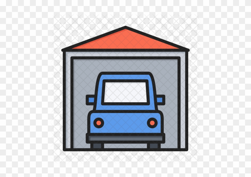 Car Garage Icon - Car #1093129