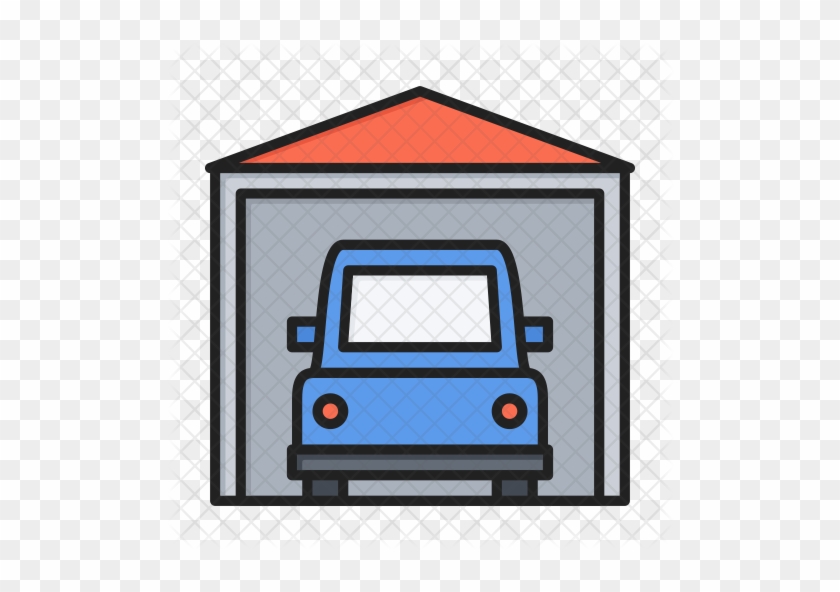 Car Garage Icon - Car #1093129