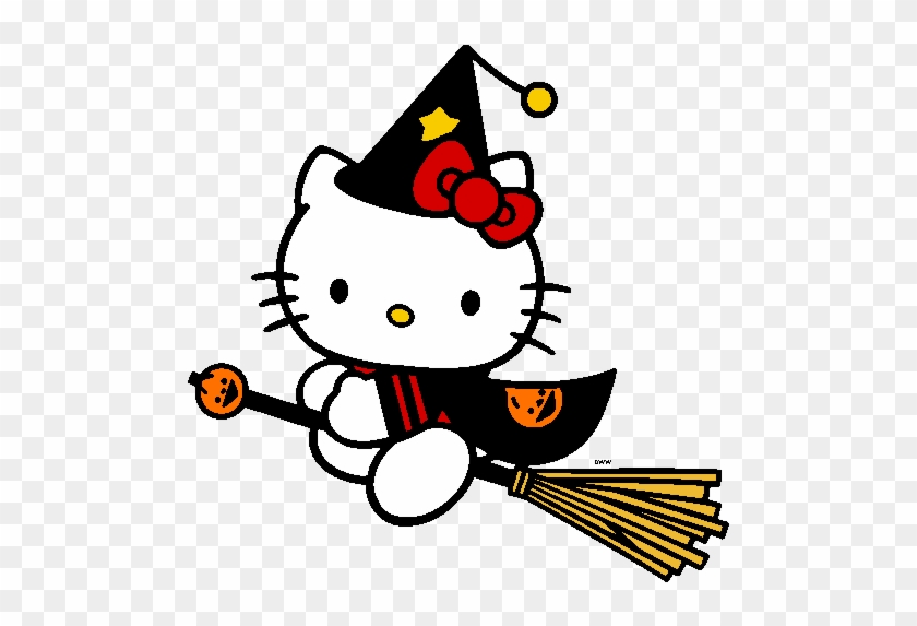 Hello Kitty Halloween Clipart - Hello Kitty Halloween Clipart #1093164