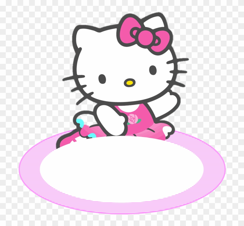 Hello Kitty Clip Art - Hello Kitty Name Tag #1093178