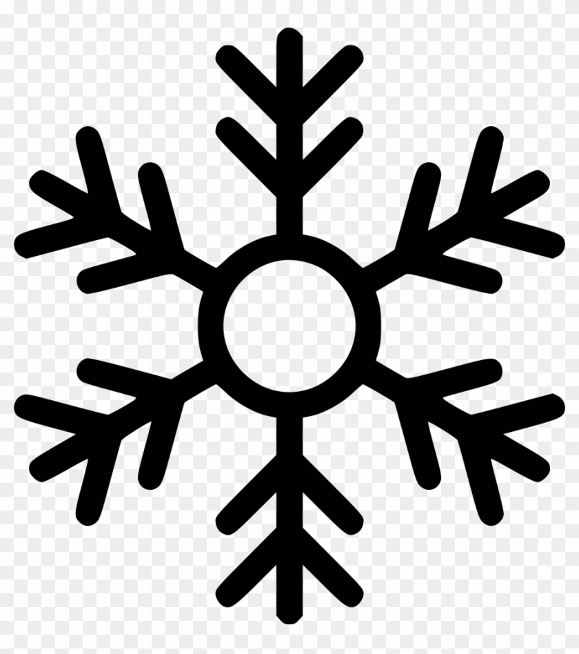 Flake Snow Weather Comments - Geometric Snowflake #1093184