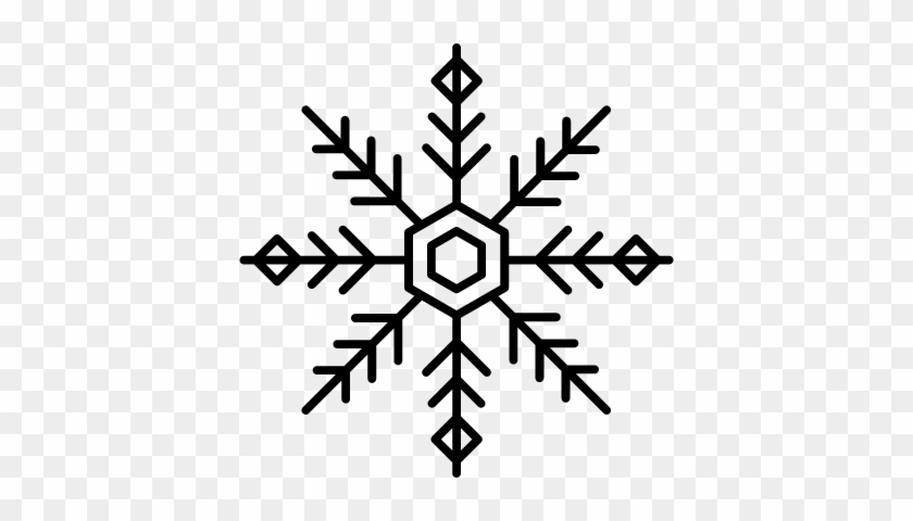 Snow Symbol Vector - Snowflake Cross Stitch #1093186