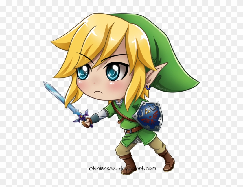 Chibi Link By Cnhiansae - Zelda Link Anime Chibi #1093308