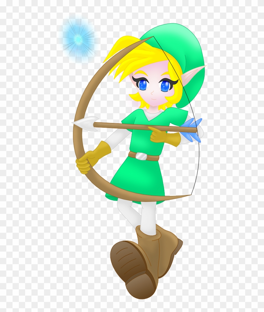 Link Navi Legend Of Zelda Transparent By Mikaristar - Cartoon #1093316